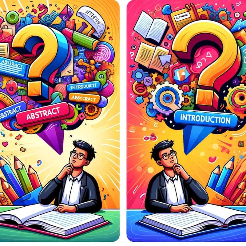 abstract vs. introduction