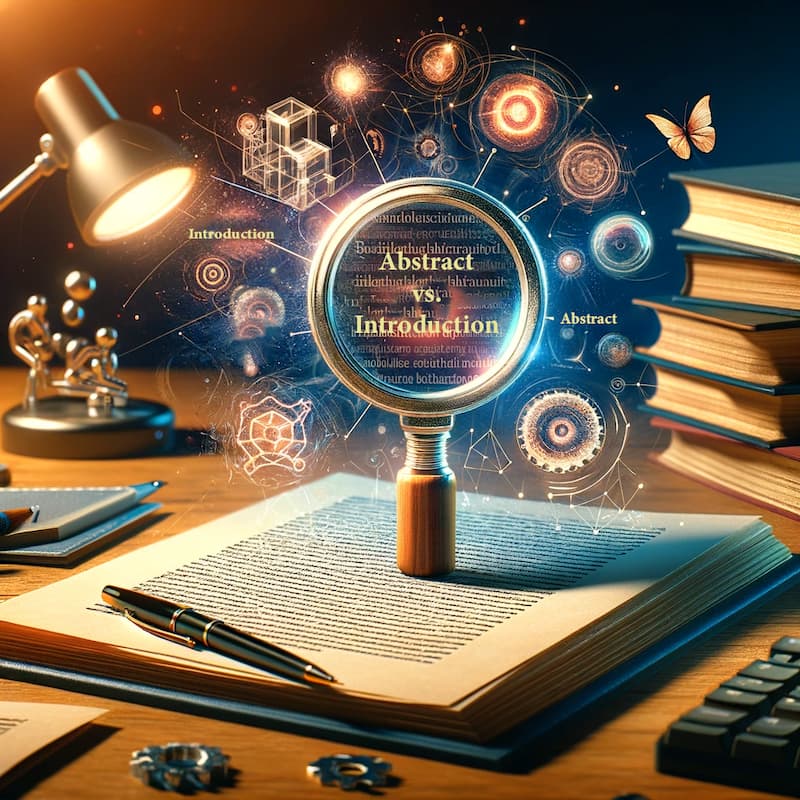 Clarifying introduction and abstract roles