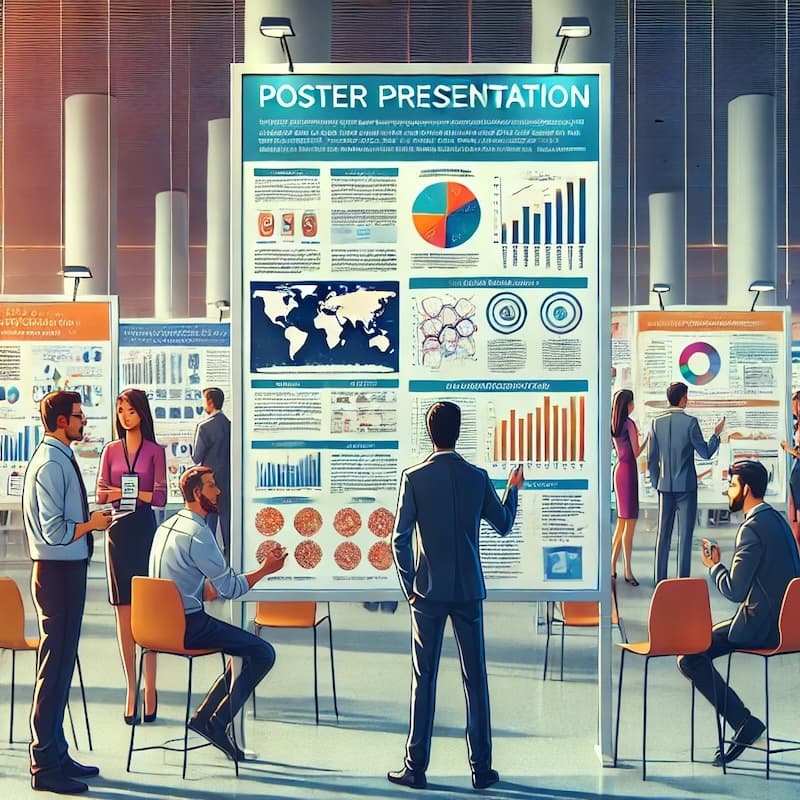 advantages and disadvantages of a poster presentation