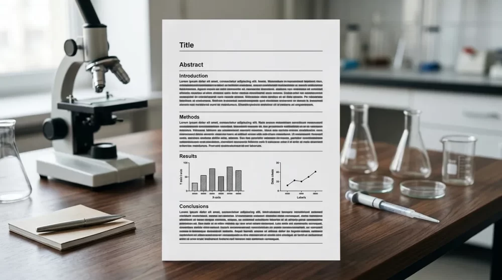 how to write an abstract of a lab report