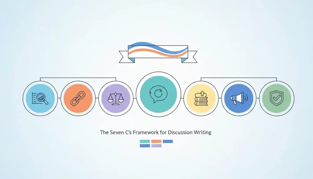 how to write discussion section