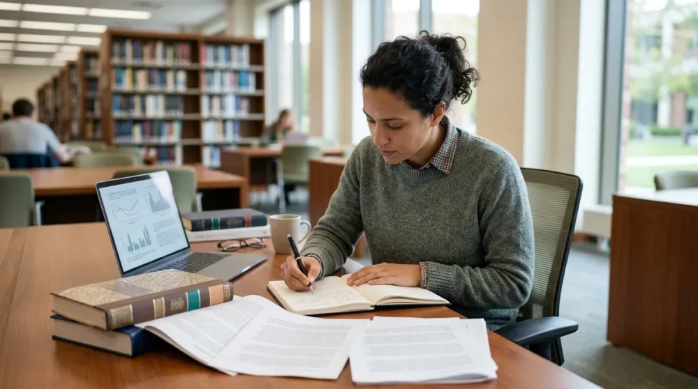 example of literature review in a research paper